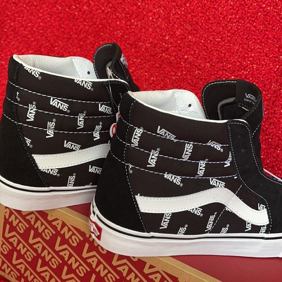 Vans Sk8-Hi Vans Black/True White MENS - Picture 13 of 16